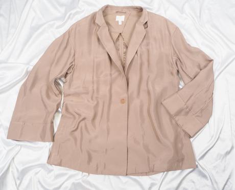 Kvalitný béžový blejzer h&m, h&m,m