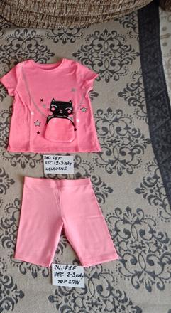 Dievčenská súprava na leto zn.f&f veľ.2-3roky, f&f,92