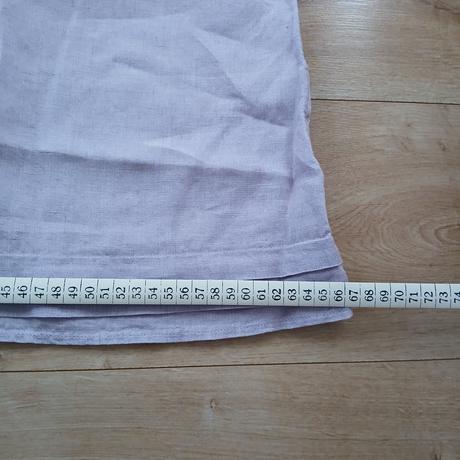 Ľanová svetlofialová letná blúzka, s.oliver,46