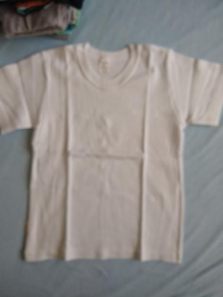 Biele tričko jednofarebné tinko, tinko,128