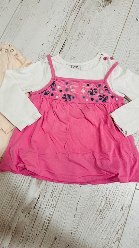 Tričko s dlhým rukavom 80 2ks, s.oliver,80