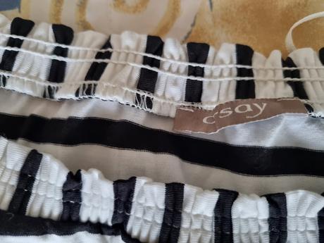 Bielo-čierny top orsay m, orsay,m