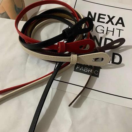 Tenky opasok s roznymi moznostami uvazovania, 