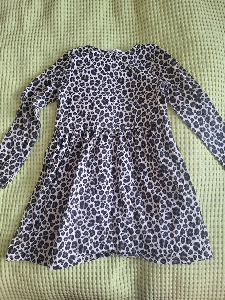 Tigrované šaty, h&m,122