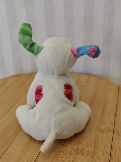 Zberat. plyšový psík snowdog rainbow designs 12 cm,