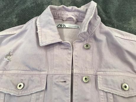 Riflova oversize bundicka, zara,xs