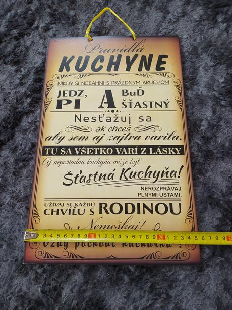 Dekorácia do kuchyne, 