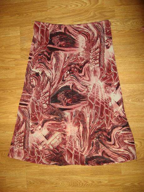 Vzorovaná sukňa sil mar, m