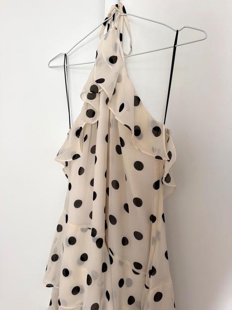 Bodkované midi šaty h&m, h&m,l