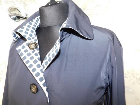 Luxusny obojstranný kabát/plašt, 36