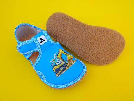 Detské barefoot papučky antal digger, 24 - 30