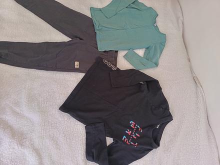 Teplaky tricka 128+134, takko,128