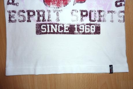 Esprit tričko biele, v. m,nenosené, esprit,m