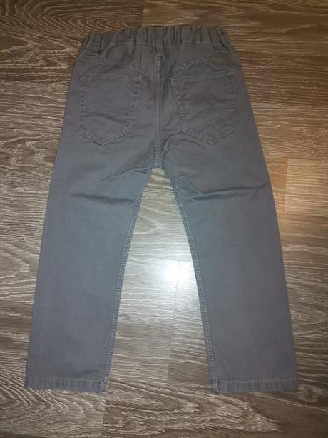 Nohavice hm sivé, h&m,104