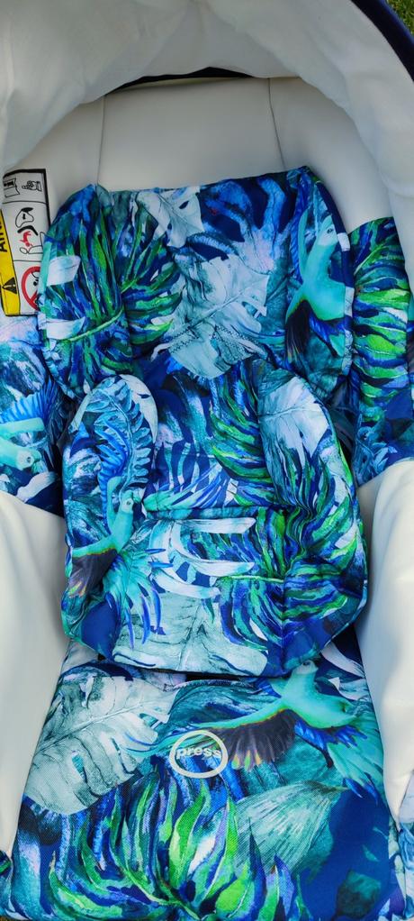 Kočík 3v1 zn.babylux tropical mint parrot, raf-pol,raf-pol tropical