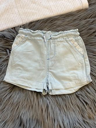 Dievčenské rifľové šortky so cute (80), 80