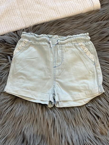 Dievčenské rifľové šortky so cute (80), 80