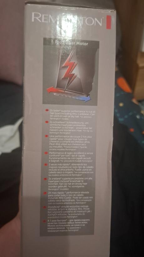Remington zastrihávač vlasov, 