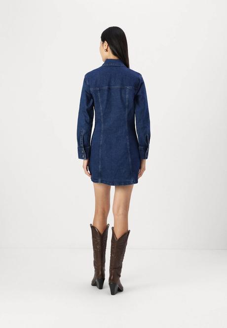 Rifľové/denimové šaty abercrombie & fitch, abercrombie&fitch,xs