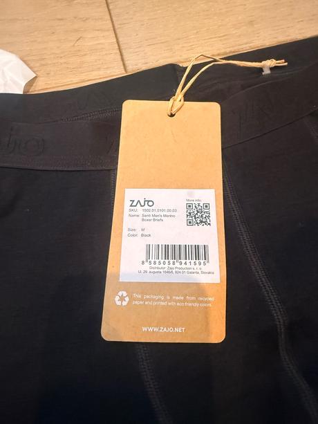 Nové boxerky zajo merino vlna, zajo,m