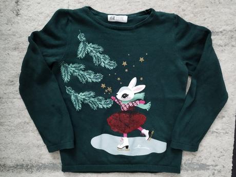 Svetriky so zimnym motivom, h&m,116