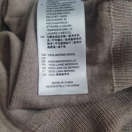 Merino vlna- pulóver, m