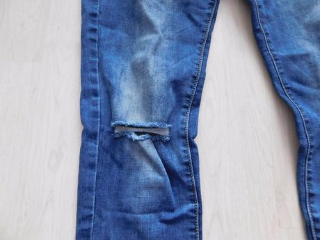 Elastické rifle s/m, denim,s
