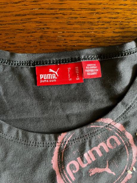 Zaujímavé tričko puma 116/122, puma,116