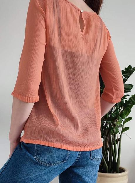 Lososová blúzka sisley, sisley,xs