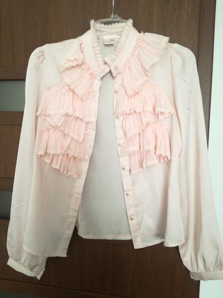 Talianska bluzka s volanmi, piazza italia,s