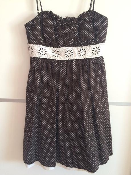 Bodkované šaty z usa, xs