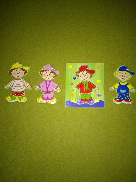 Drevená  skladačka-hračka, 