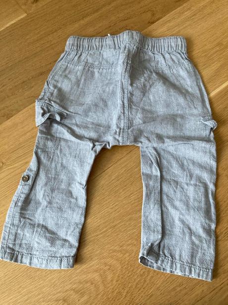 Lanovo bavlnene kratasy/sortky/nohavice, h&m,80