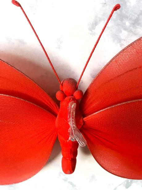 Dekoračné veľké motýle 2 ks,