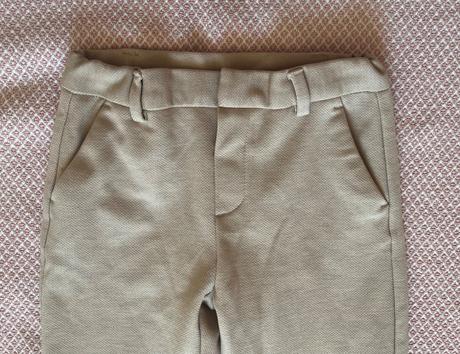 Béžové/krémové nohavice, zara, 110, zara,110