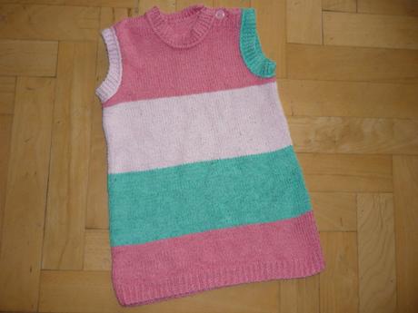 Ručne štrikované šaty, 86