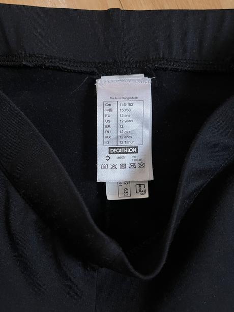Cyklistické nohavice, decathlon,140