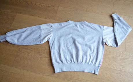 Sivá mikina hm 158/164, h&m,164