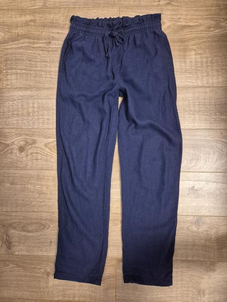 Ľanové nohavice, f&f,xs