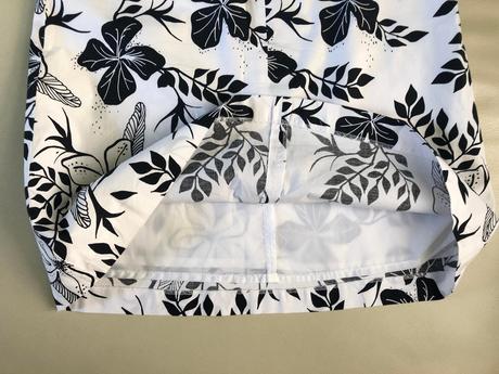 34/xs kvietkovana sukna, h&m,xs