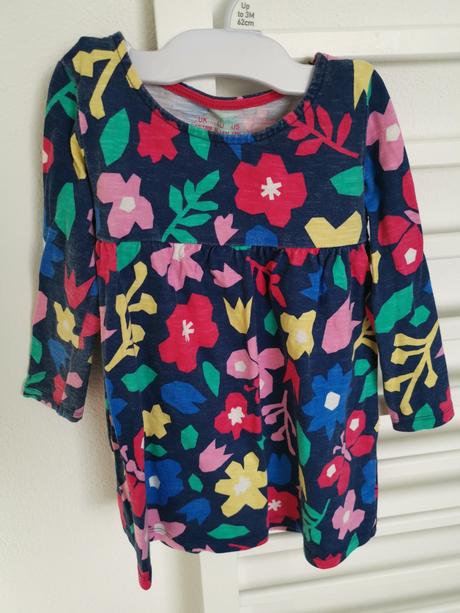 Kvetované šaty, f&f,80