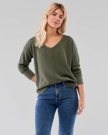 Hollister damske tricko s dlhym rukavom, hollister,36 - s