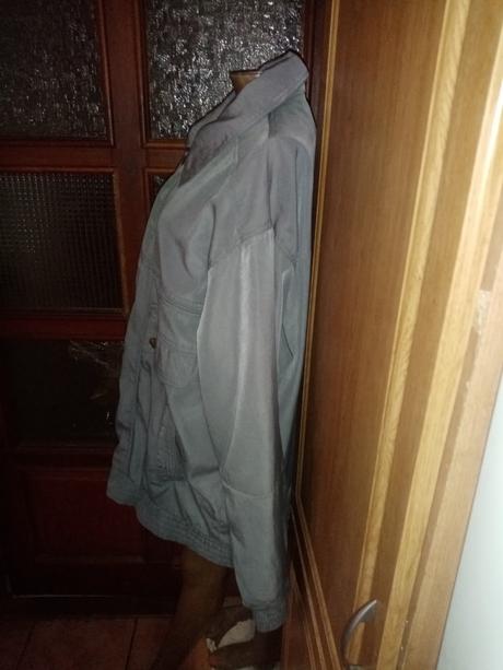 Pánska nadrozmerná bunda na prechodné obdobie, 30