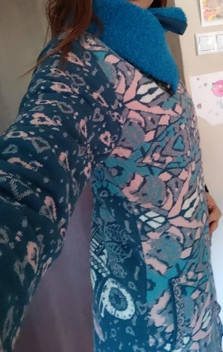 Dlhý sveter gluckspilz kooi knitwear, s