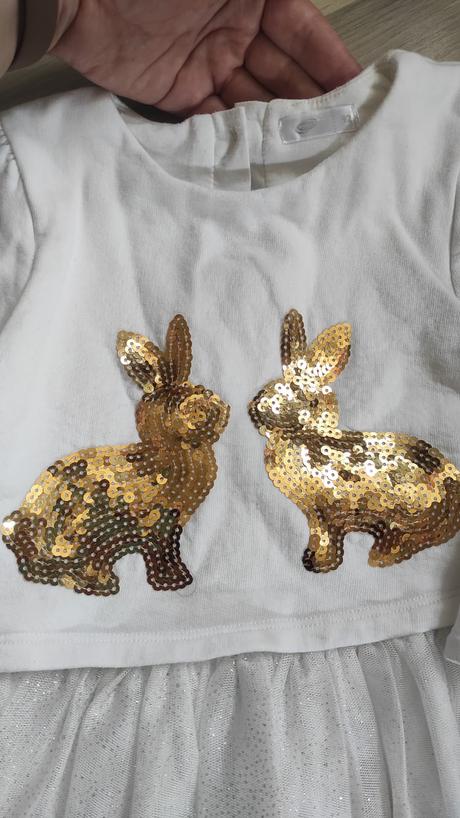 Top šaty zajačik 86, 86