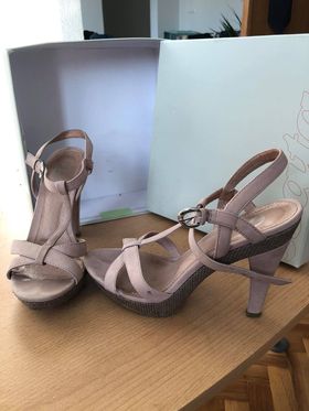 Sandále na vysokom podpätku, baťa,38