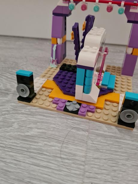 Lego friends skúšobné pódium, 