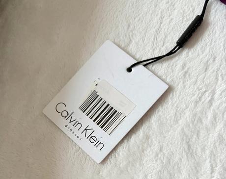 Calvin klein elegantné fialové šaty, calvin klein,m