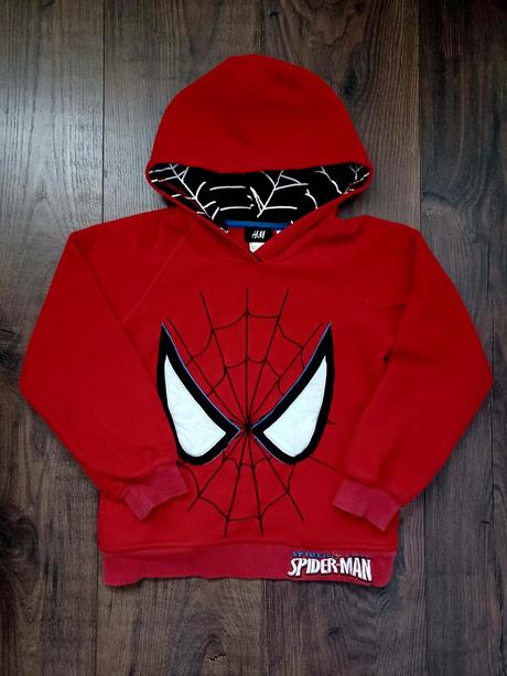 Spiderman mikina 110/116, h&m,110