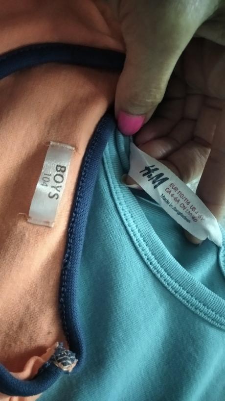 Balík kraťasy a tielka, 104–116